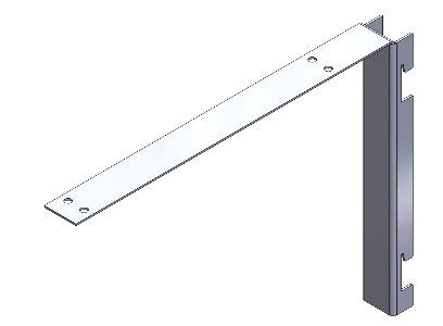 Schwank Epic12 Concealed Wall Mount Backplate Kit (42")