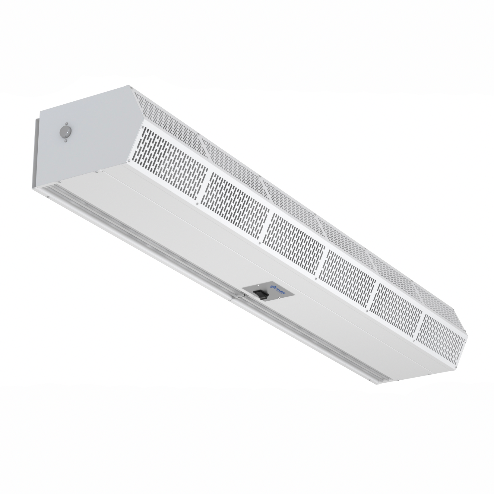 CLC08-1072AA-S01 - 72" White, Ambient Air, 120V, Single Phase, Berner Commercial Low Profile 8