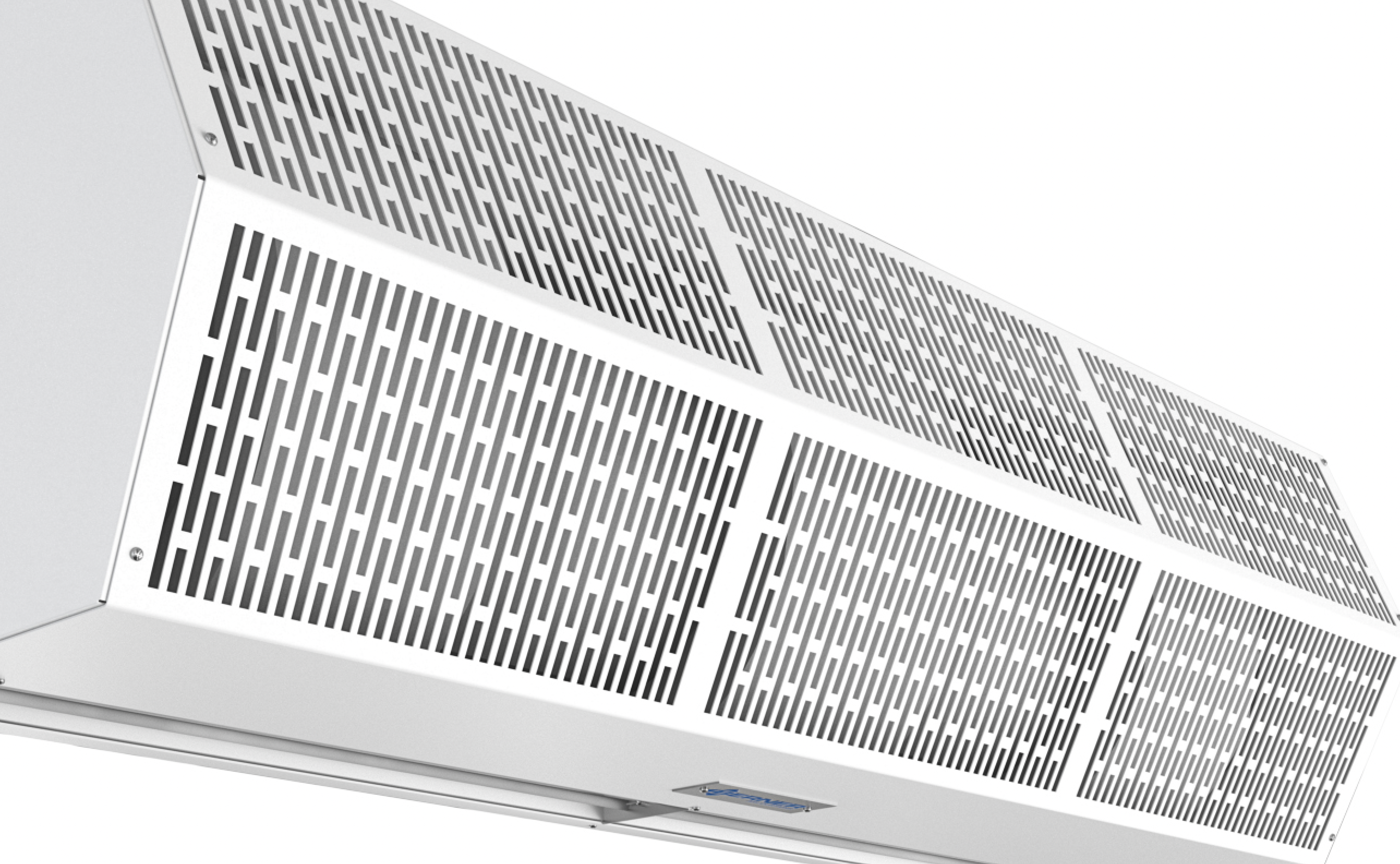 SHD07-1048AJ-S01 - 48" White, Ambient Air, 240V, Single Phase - Berner Sanitation Certified High Performance 7 Air Curtain