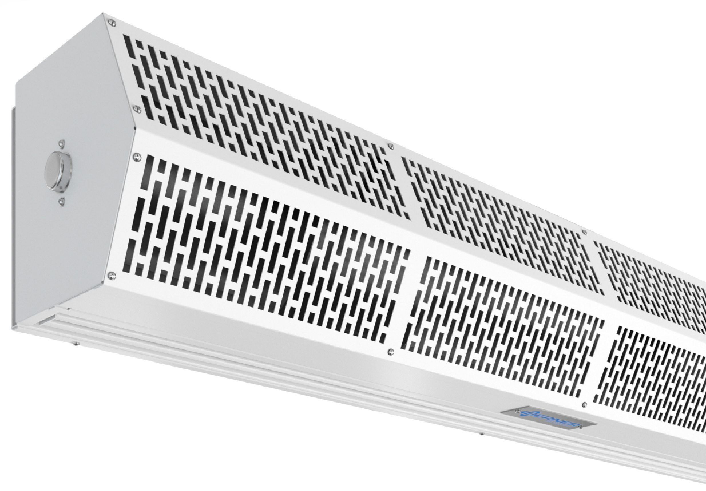 SLC07-1060AB-S01 - 60" White, Ambient Air, 208V, Single Phase - Berner Sanitation Certified Low Profile 7 Series Air Curtain