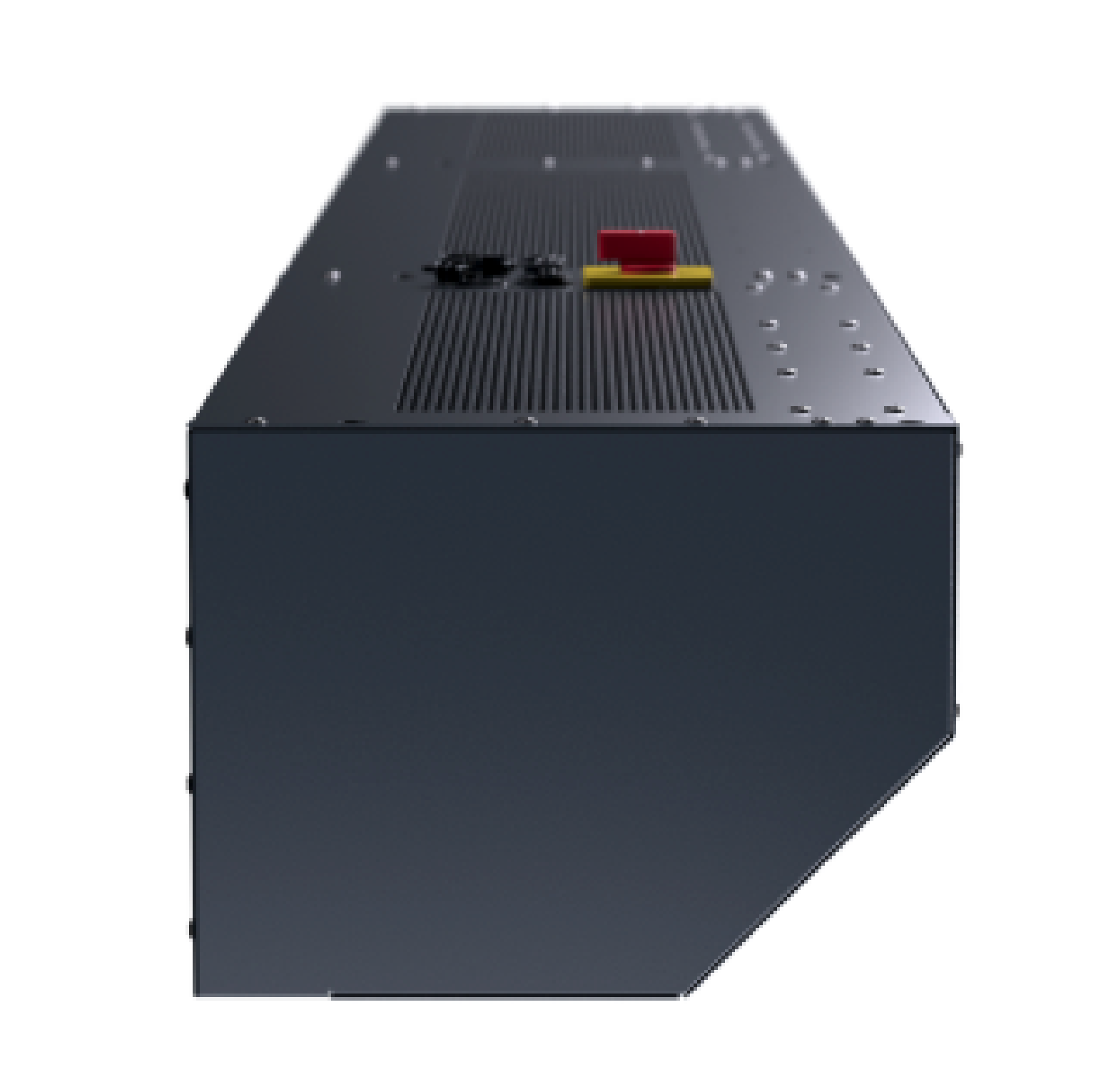 Schwank Epic12 36 inch ambient industrial air curtain side profile