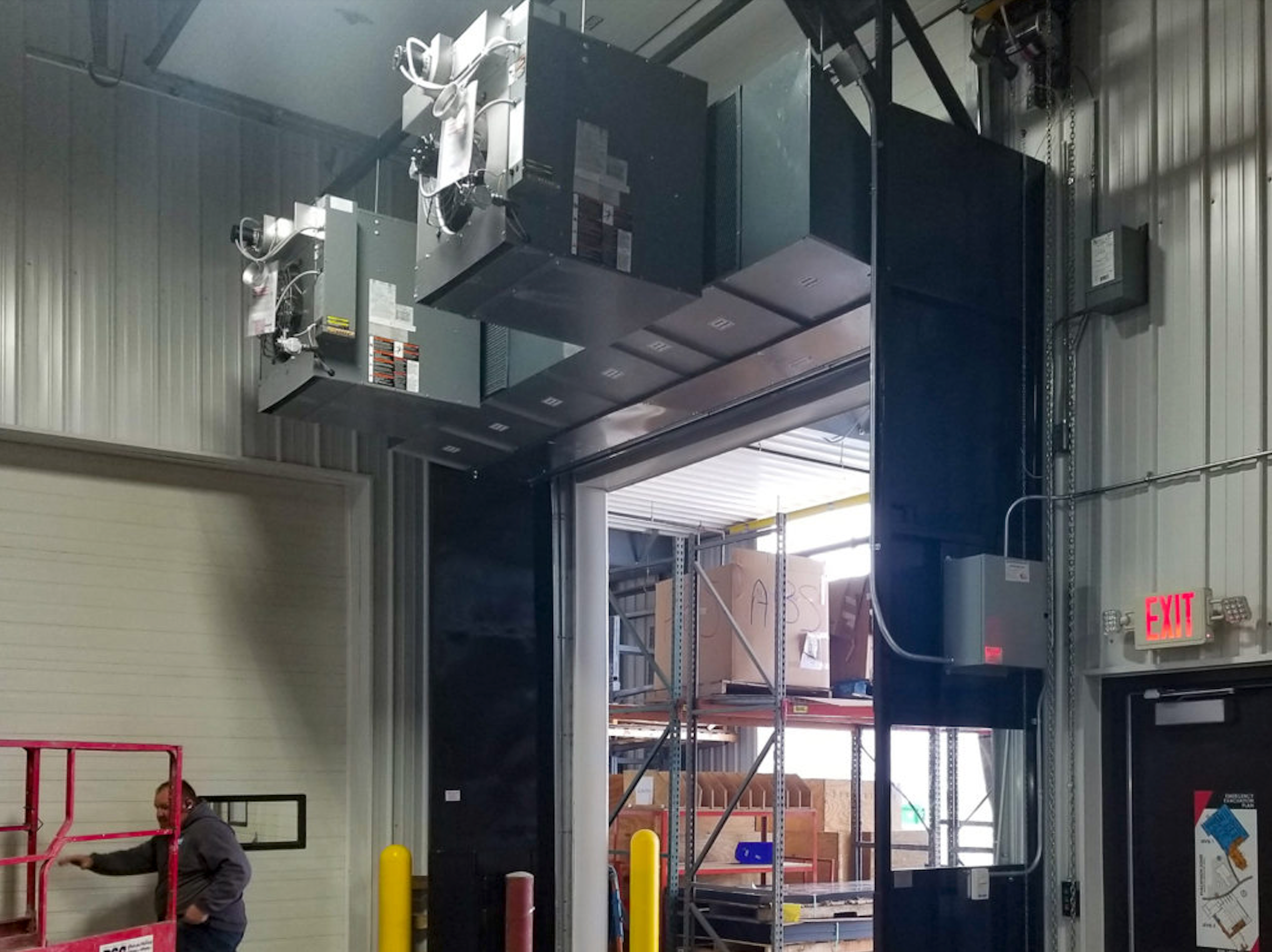 IDC14-1036AA - 36", Ambient Air, 120V, Single Phase, Industrial Direct Drive 14 Series