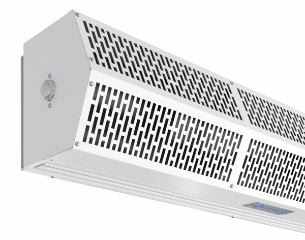 SLC07-1042AA-S01  - 42" White, Ambient Air, 120V - Berner Sanitation Certified Low Profile 7 Series Air Curtain