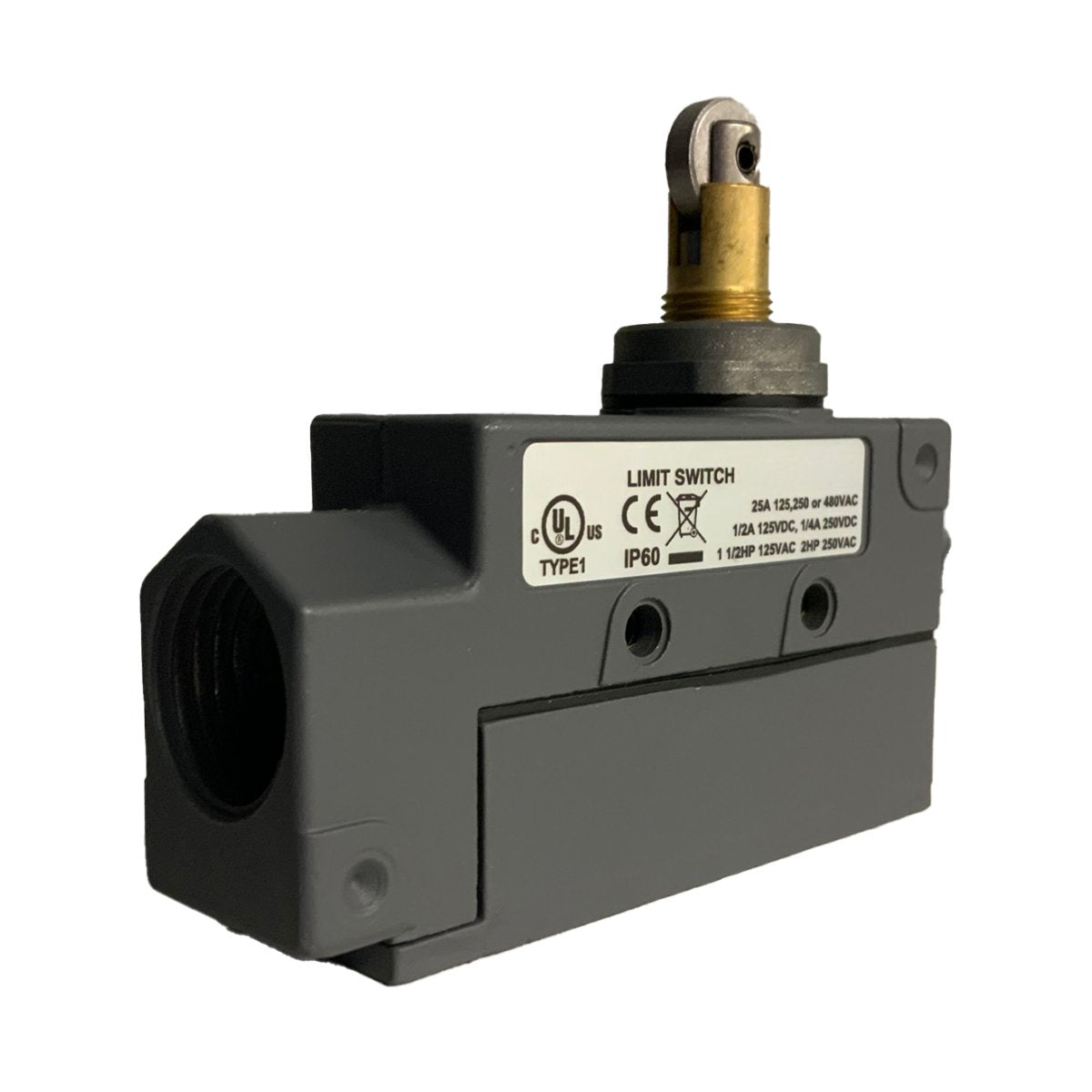 Berner 9503SD020-PR-A plunger/roller door switch for IDC12 and IDC14