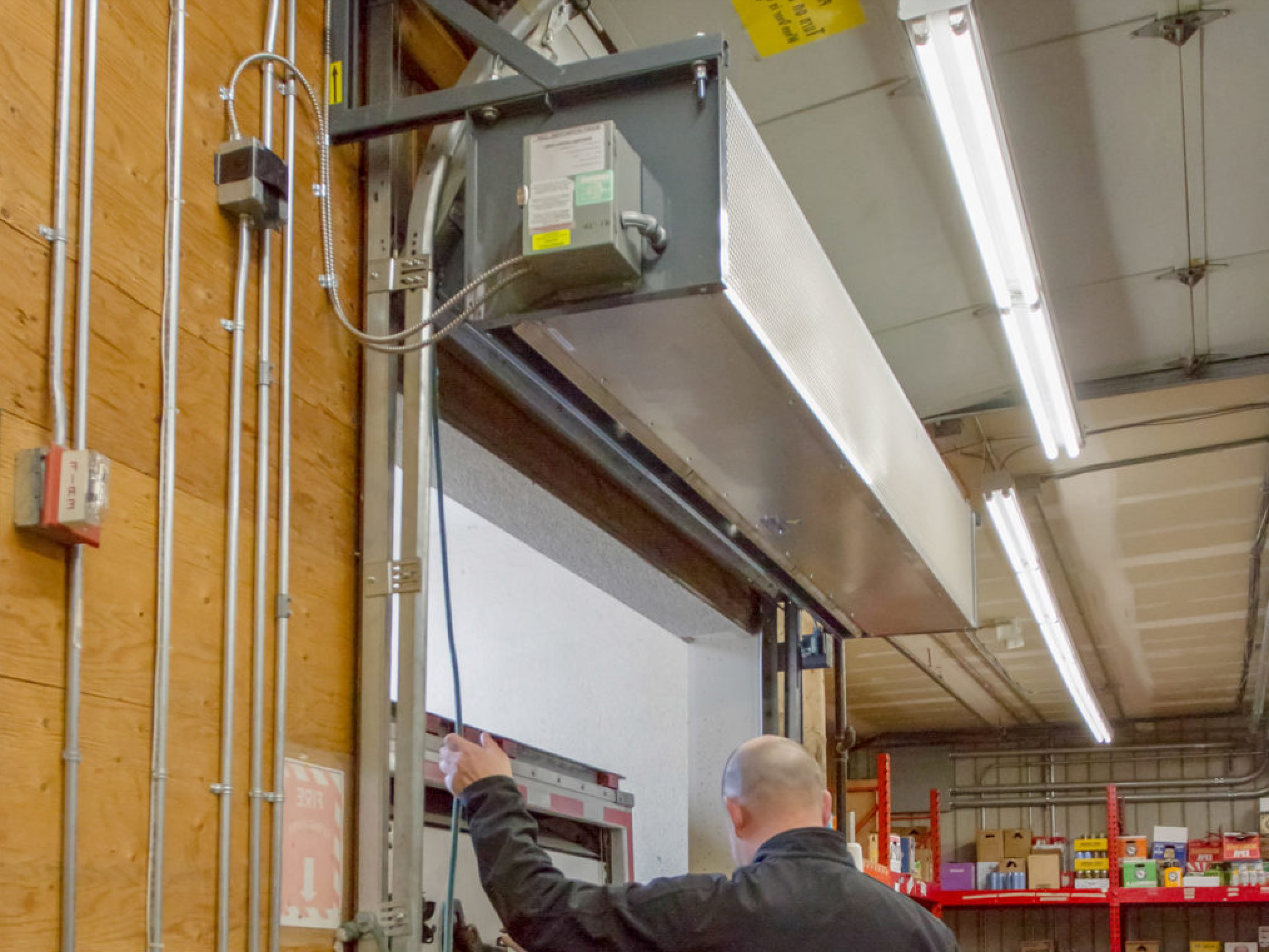 IDC14-1036AA - 36", Ambient Air, 120V, Single Phase, Industrial Direct Drive 14 Series