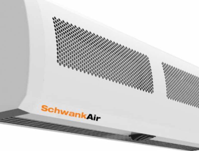 AC-JE24-20 - 24" SchwankAir Surface Mount 524EH, Electric Heated, 208V/12A, 120 CFM