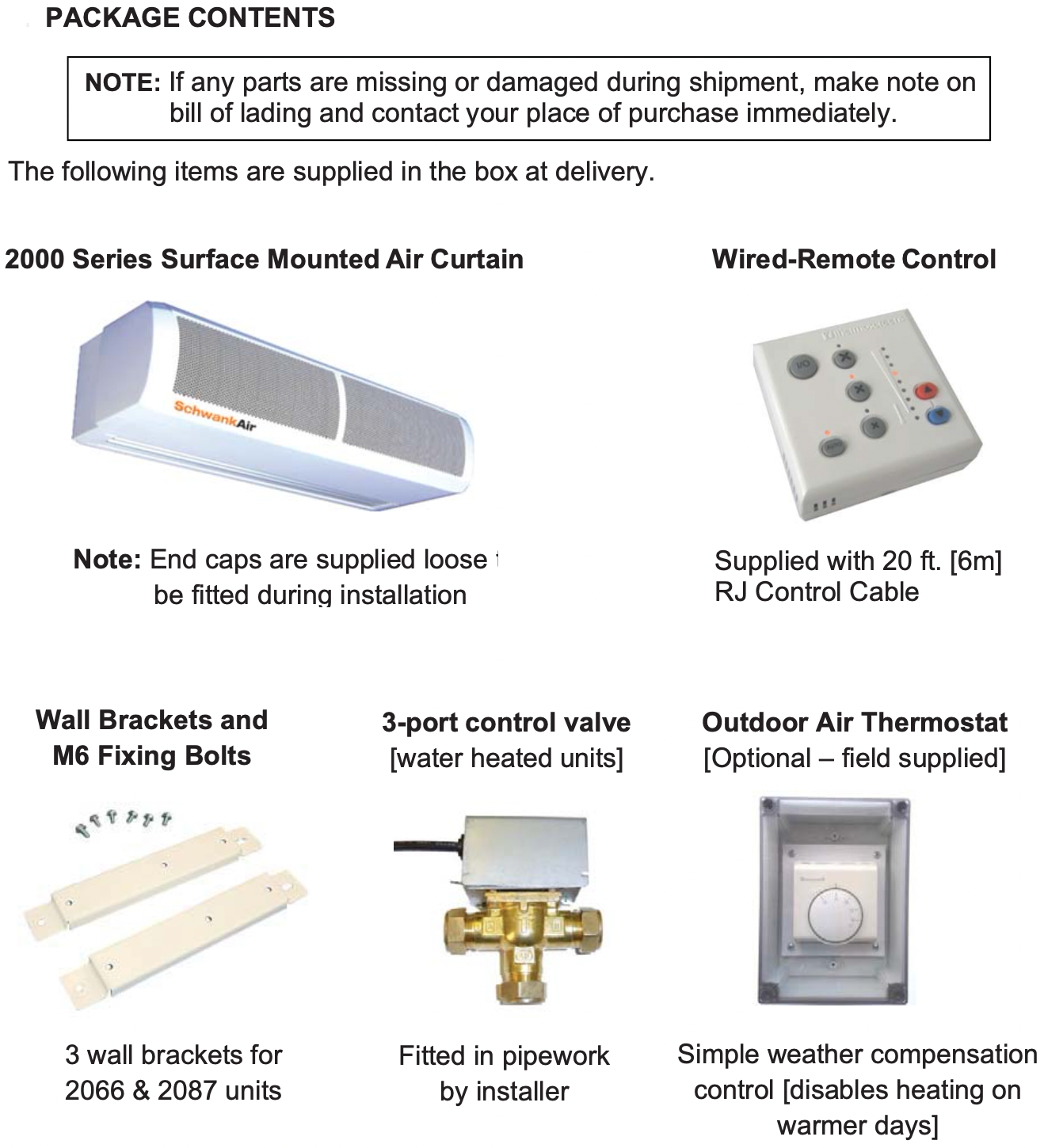 AC-CA66-23 - SchwankAir 2066 Surface Mount, Ambient Air, 66'' Length, 240V, Single Phase